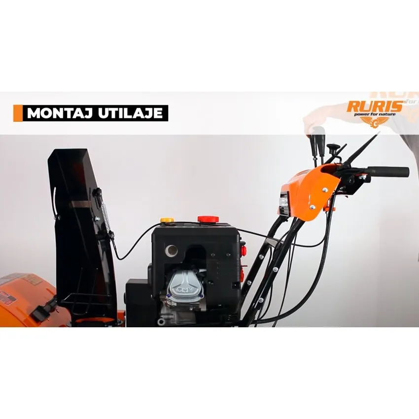 RURIS Himalaya 602 – Фреза за сняг с 7 к.с. двигател Loncin