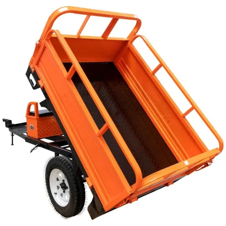 RURIS 551XL – Устойчиво ремарке с телескопично разтоварване