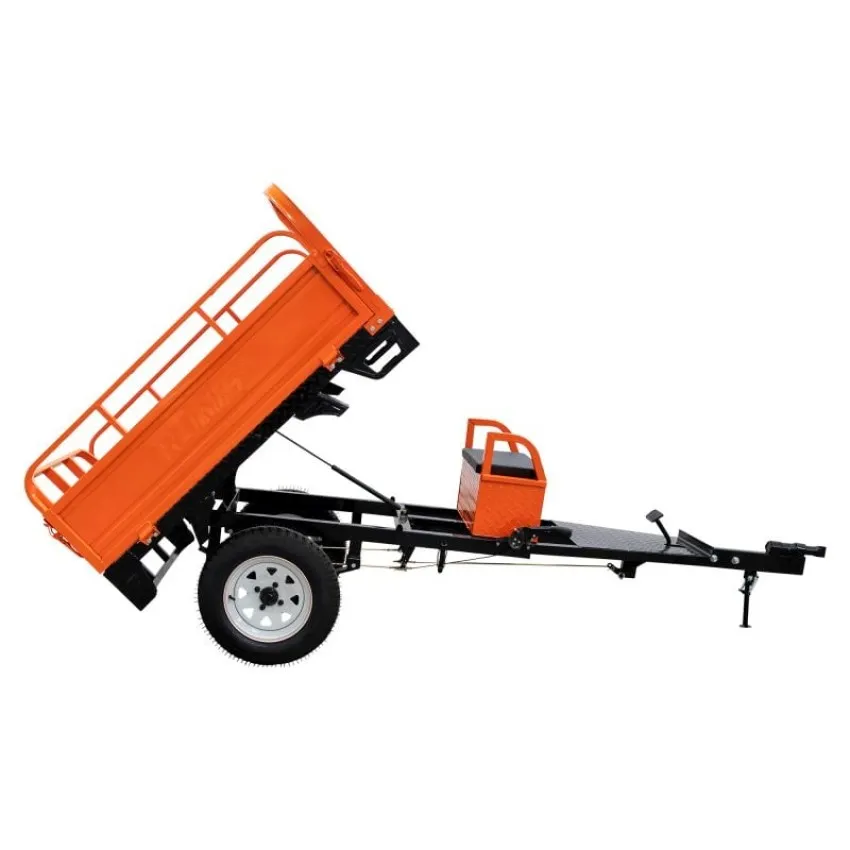 RURIS 551XL – Устойчиво ремарке с телескопично разтоварване