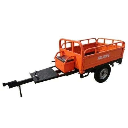 RURIS 551XL – Устойчиво ремарке с телескопично разтоварване