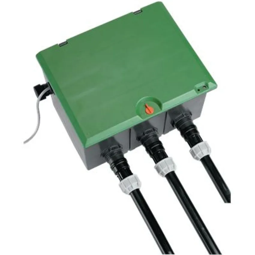 GARDENA 01255-29 Защитна кутия за воден клапан - КЛАПАННА КУТИЯ V3 за 3 клапана 9 V
