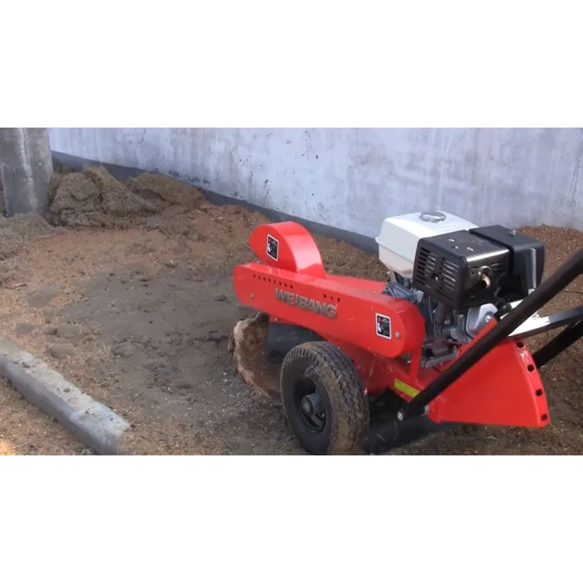 WEIBANG WBSG13H – Професионална фреза за пънове с Honda GX390, 13 к.с.