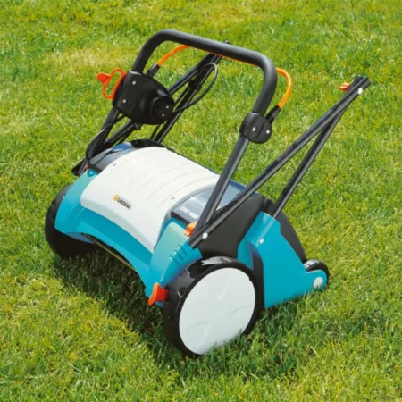 GARDENA Електрически аератор за трева EVC 1000 - Мощен 1000W двигател за ефективно аериране