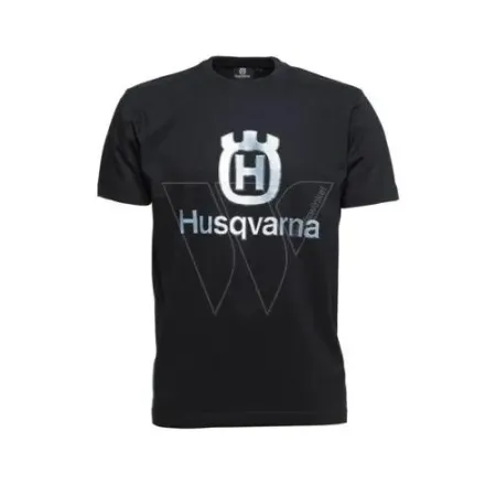 Тениска Husqvarna XXL - Официален мъжки модел, голям размер, висококачествен памук
