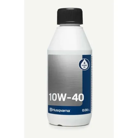 Масло Четиритактово Husqvarna 10W40 0.08л - Висококачествено Моторно Масло за Градинска Техника