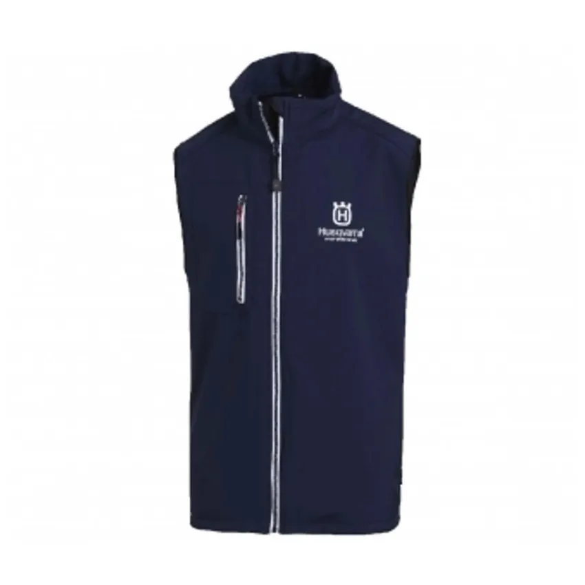 Husqvarna Мъжки Softshell Елек (Bodywarmer), Тъмносин, Размер L