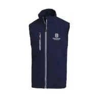 Яке Husqvarna S BODYWARMER Тъмносин Softshell - Водоустойчив и Ветроустойчив Елек с Бродирано Лого