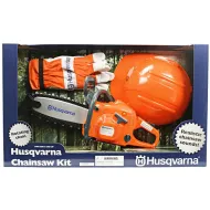 Играчка Резачка Husqvarna 440 - Детски Верижен Трион с Каска и Ръкавици