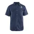 Husqvarna Работна Риза с Къс Ръкав Twill Navy Blue - Размер XL (595104305)