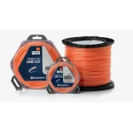 Тримерна корда Husqvarna Corecut 2.4x15м - Здрава и издръжлива корда за тример