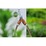GARDENA 00940-20 Двоен разпределител за чешма с регулатори, 3/4