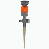 GARDENA Comfort Кръгов разпръсквач Vario 01949-20 с колче - Регулируем, за поливане на площи до 225 м²