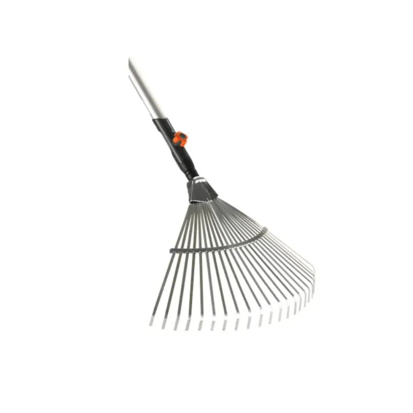 GARDENA Combisystem 03022-20 Ветрилообразно гребло с дървена дръжка 130 см, 50 см работна ширина