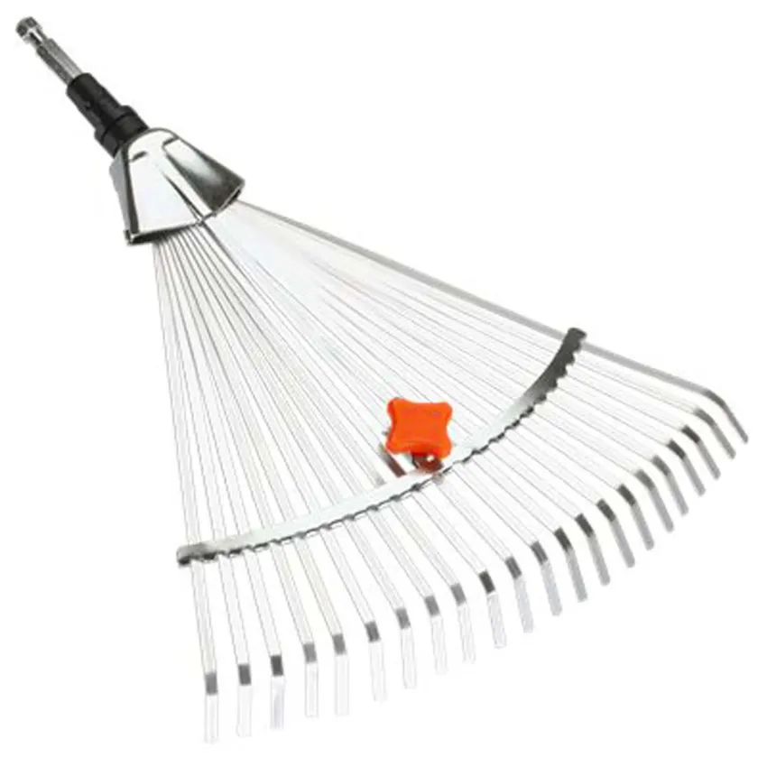 GARDENA combisystem 03103-20 Регулируемо метално ветрилообразно гребло, 30-50 см