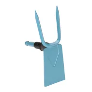 GARDENA combisystem Градинска мотика 03218-20 - 2 зъба, 7,5 см, Плоско острие