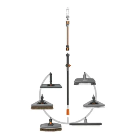 GARDENA Cleansystem 05554-20 Телескопична дръжка за течаща вода 155-260 см