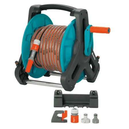 GARDENA 08009-20 Макара за маркуч Classic 50 с 20 м маркуч и връзки