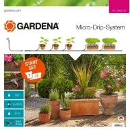 GARDENA Начален комплект за саксии М 13001-20 - Автоматична система за капково напояване MICRO-DRIP