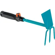 GARDENA combisystem Ръчна мотичка 08915-20 - Малка мотика с 3 зъба и плоско острие