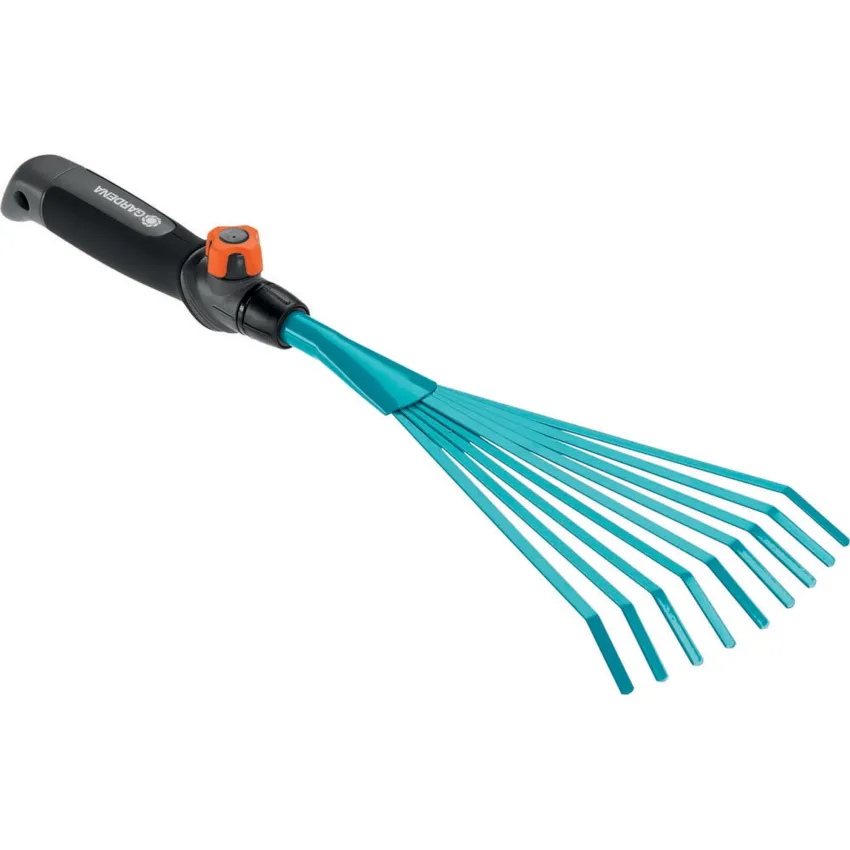 GARDENA combisystem Стоманено ръчно гребло 08919-20 - Многофункционален градински инструмент