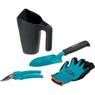 GARDENA 08966-30 Комплект инструменти за балкон - Практичен стартов комплект с 3 градински инструмента