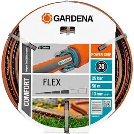 GARDENA Comfort FLEX 18039-20 – Градински маркуч 50 м, 13 мм (1/2