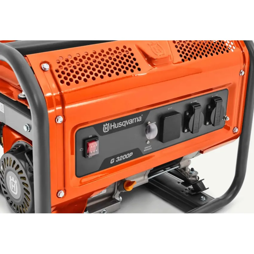 Генератор Husqvarna G2500P - 5,5 к.с., 196 см3, 4-тактов бензинов двигател