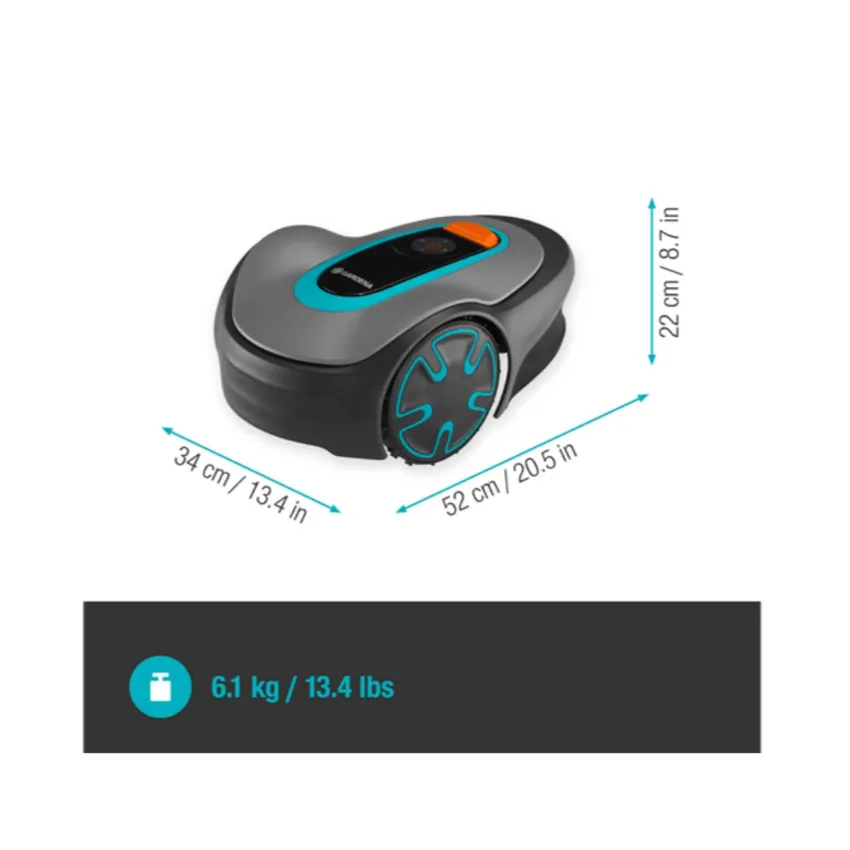 GARDENA Робот-косачка SILENO minimo 500 - Bluetooth управление