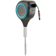 GARDENA RollUp M 18614-20 – Автоматична градинска кутия с маркуч за монтаж в земята, 20 м