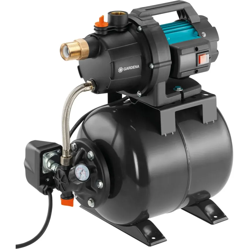 GARDENA Хидрофорна Уредба 3700/4 - Модел 09023-20, 800W, 3700 л/ч