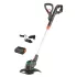 GARDENA Акумулаторен Тример ComfortCut Li-18/23R (14701-20) - 18V, 23 см Ширина на Рязане, Комплект с Батерия и Зарядно