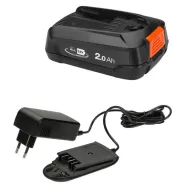 GARDENA Батерия и Зарядно комплект PBA 18V/36 2,0 Ah + AL1810 CV - Стартов комплект за градински инструменти
