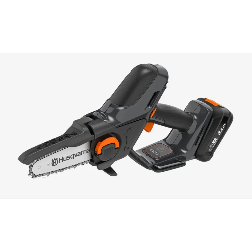 Husqvarna Aspire P5 Акумулаторен Трион с 2.5Ah Батерия и Зарядно - 18V, 5 инча (12.7 см)