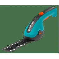 GARDENA ClassicCut Li Акумулаторна ножица за трева и храсти - Комплект с 8 см нож за трева и 12 см нож за храсти (09885-20)