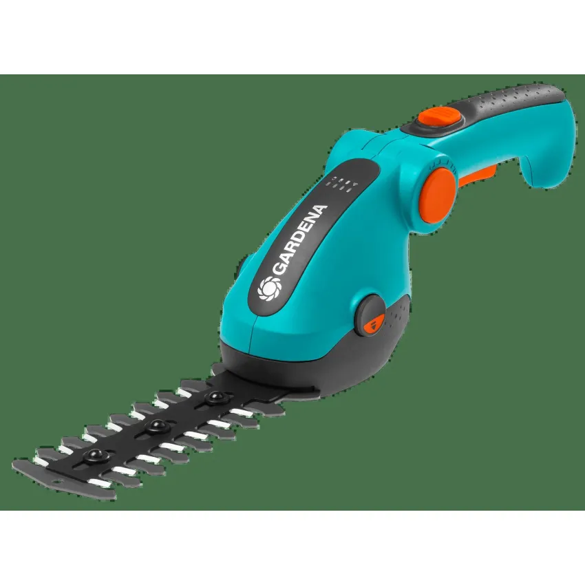 GARDENA 09888-20 Комплект Акумулаторна ножица за трева ComfortCut и ножица за храсти - 2в1 Градински инструмент
