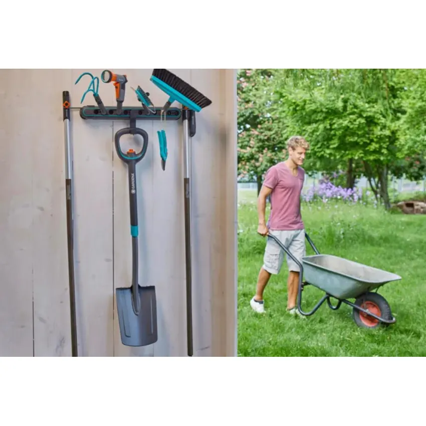 GARDENA 03505-20 Закачалка за Инструменти Flex 50 cm - За Съхранение на Combisystem и OGS Инструменти, 10 kg Макс. Натоварване