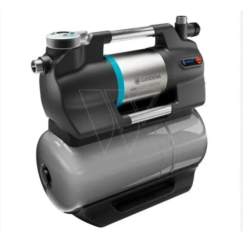 GARDENA Хидрофорна уредба 3900 Silent 09066-20 с разширителен съд - Мощна и безшумна