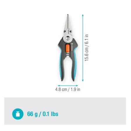 GARDENA GripCut 12213-20 Жътварски ножици с хващач за билки и цветя