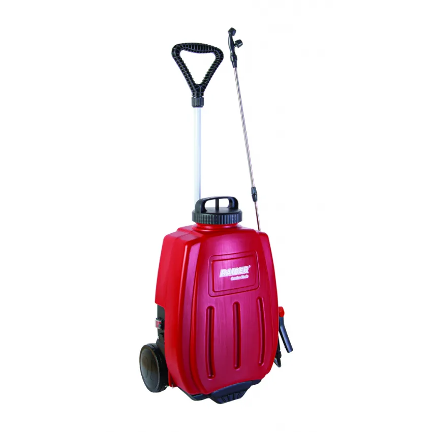 Raider Пръскачка Li-ion 16L 12V 8Ah 4.5bar 5L/min 8m RD-BKMD04