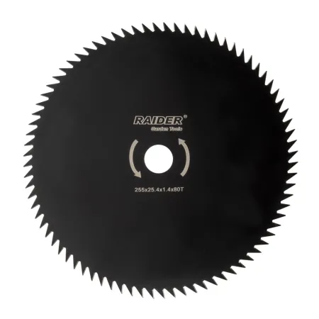 Raider Диск за моторна коса 80T ø255x25.4 mm