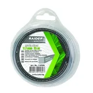 Raider Корда за моторна коса усилена Platin-silver 2.7mm х 15m