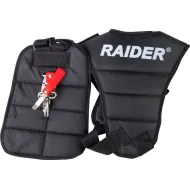 Raider Самар за коса с широки и меки колани черен RD