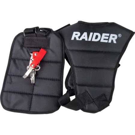 Raider Самар за коса с широки и меки колани черен RD