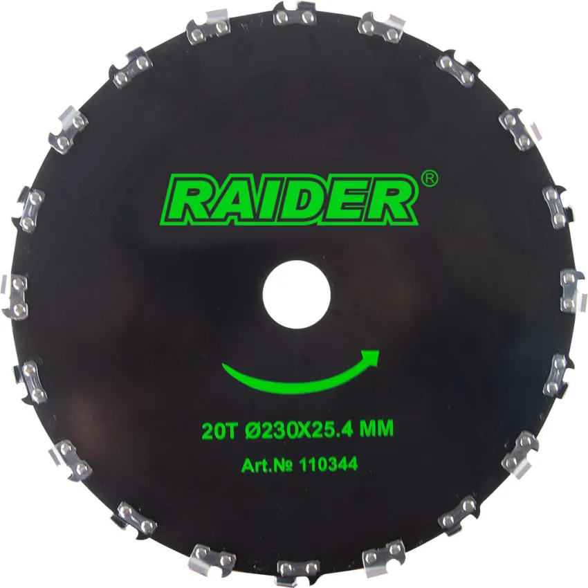 Raider Диск за коса за дърво 20T Ø230x25.4 mm