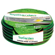TopGarden Маркуч градински четирислоен 1/2