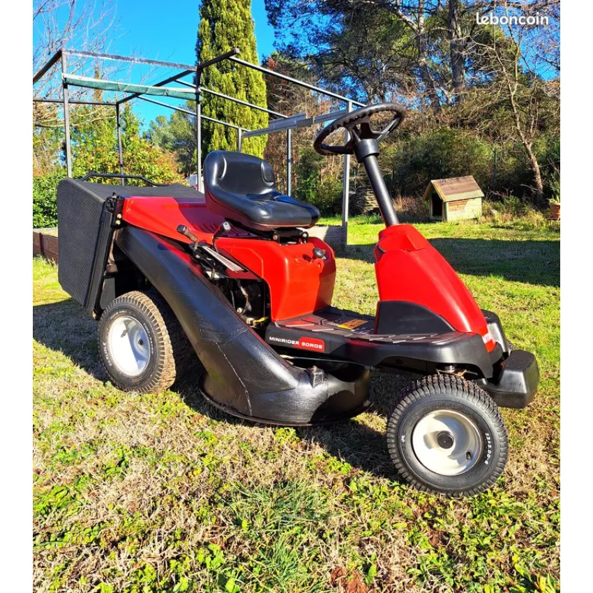 Трактор косачка Smart Minirider 60 RDE MTD – Компактен, с кош 150 л и електрически стартер