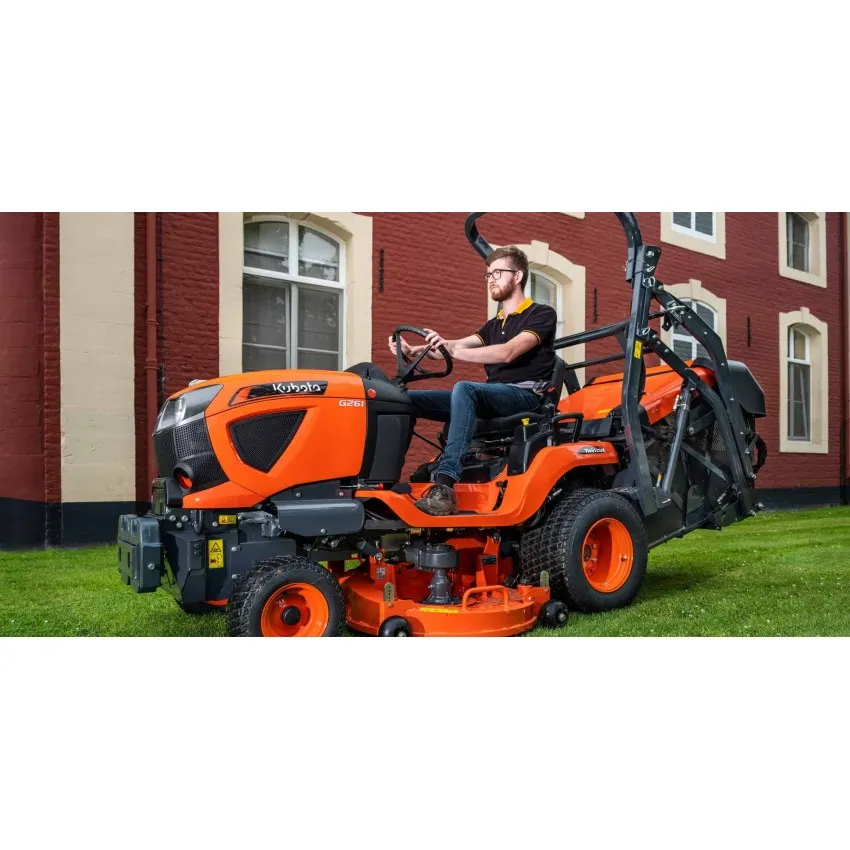 Тракторна косачка KUBOTA G261 LD с нисък колектор – 26 к.с., 137 см