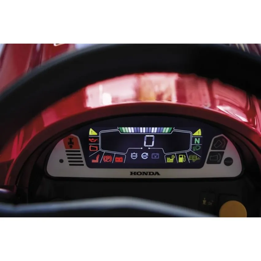 Honda HF2625 HTEH – Тракторна косачка с 19 к.с., 122 см работна ширина и автоматизирано изпразване на коша