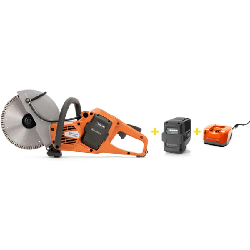 Акумулаторна Дискова Резачка Husqvarna K535i XP - Мощна и Ергономична, за Сухо и Мокро Рязане на Бетон