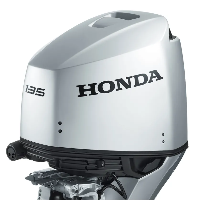 Honda Двигател BF 135D LRU 135 к.с, дълъг ботуш, електрически стартер, дистанционно механично управление, електрохидравлично регулиране на наклона, 40А генератор